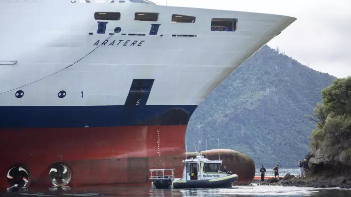 NZ First raises possibility of Aratere grounding being human error