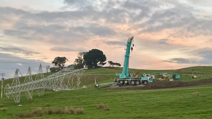 Veil of silence over Transpower pylon collapse