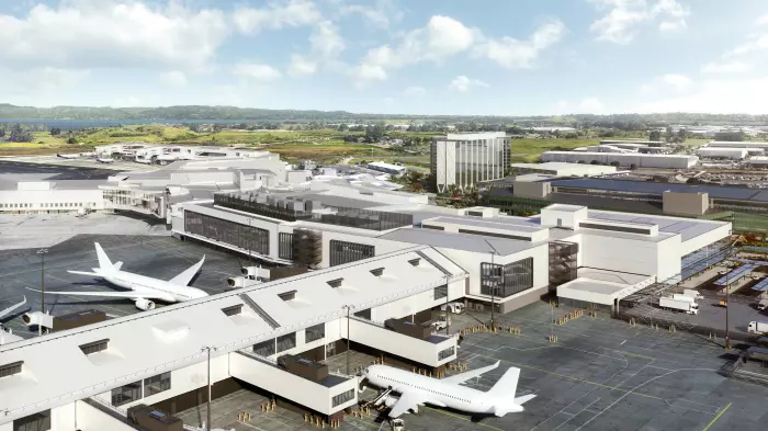 Auckland airport releases terminal details, hits back at airline claims