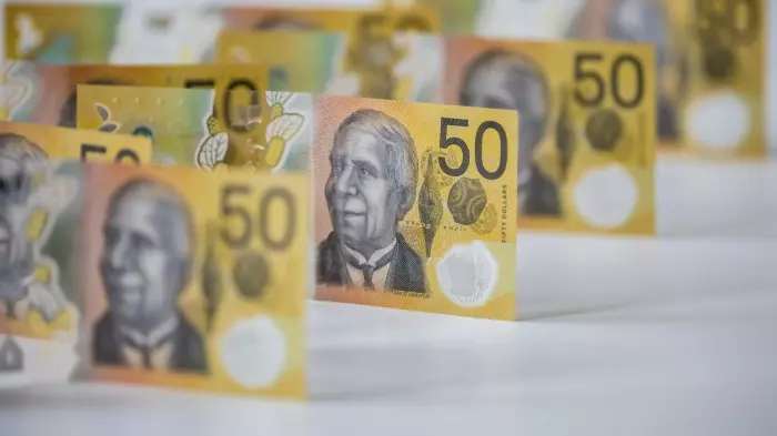 Australian shares rally as dollar hits six-month high