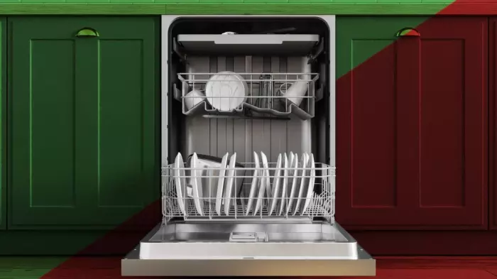 Households are divided over how to load the dishwasher