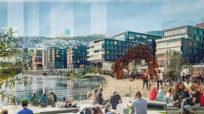 Concepts for Auckland port land released