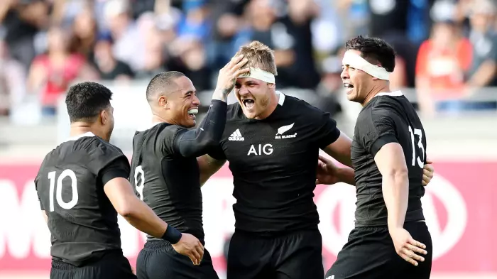 Ineos gets spot on All Blacks' shorts, training strip