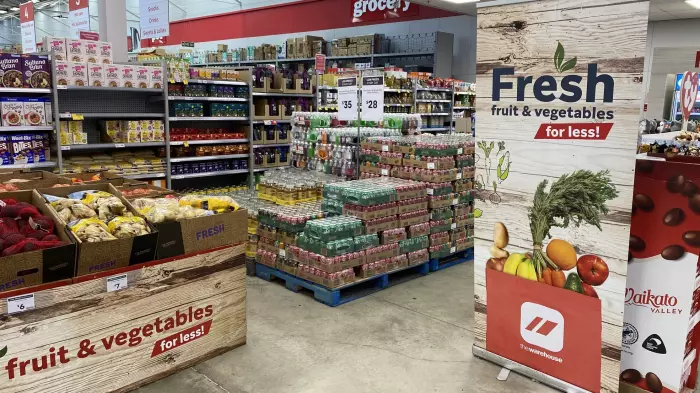 The Warehouse’s grocery gambit