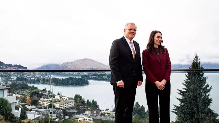 Trans-Tasman PMs reject divisions over China