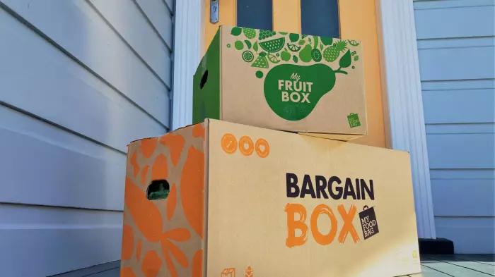 NZX down as My Food Bag sees green shoots