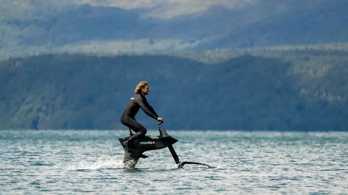 The hydrofoil e-bike startup taking on the ocean