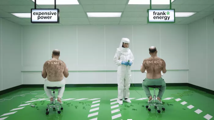 Frank Energy pulls 'demeaning' ad mocking bald males