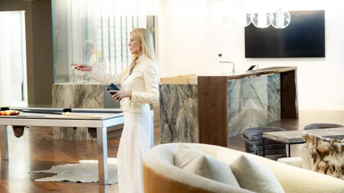 The multimillion-dollar condo fitted the bill – but it was the faux plants that sold it