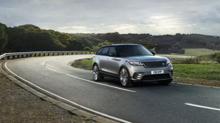 Test driving the Range Rover Velar