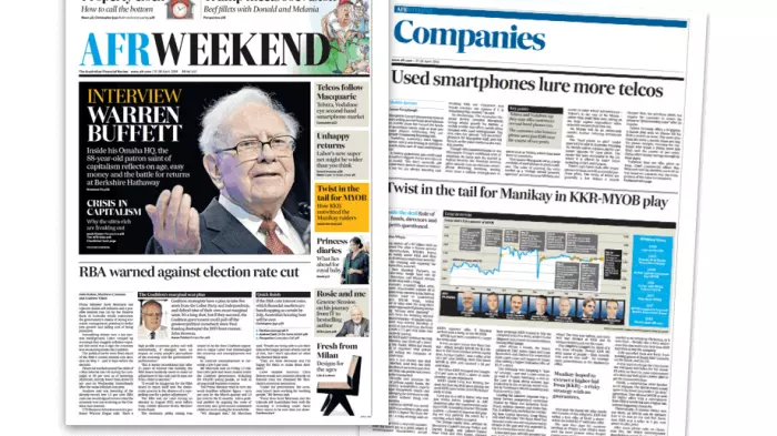AFR adds Aussie weight to BusinessDesk