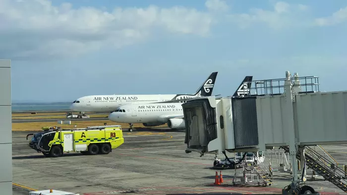 Auckland Airport takes off; NZ shares gain