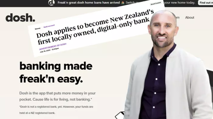 RBNZ data scotches Dosh claims of bank registration application