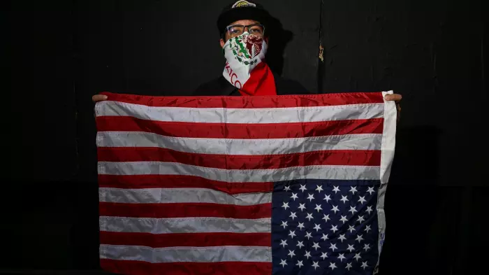 The twin masks of protests and raids, fear and truth