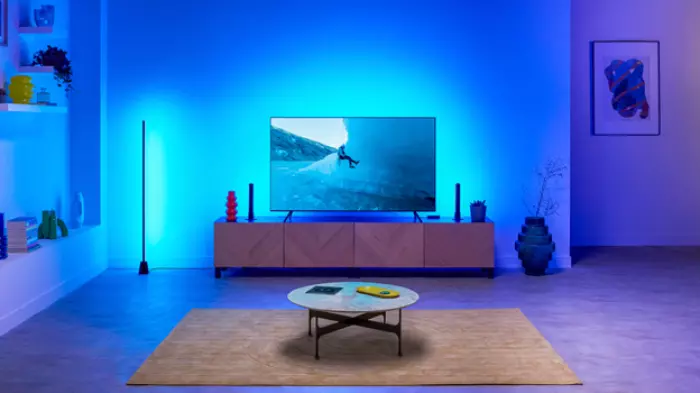 TV glow-up: WiZ lights deliver big ambience on a budget