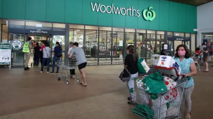 Woolworths' goodwill write-down