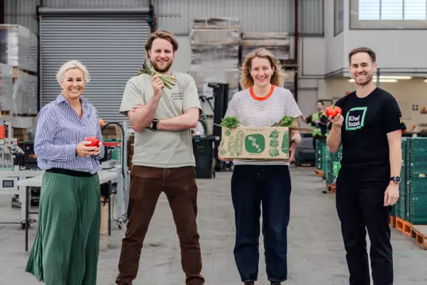 How a fruit picker, a freak storm and Kiwibank have saved millions of kilos of food