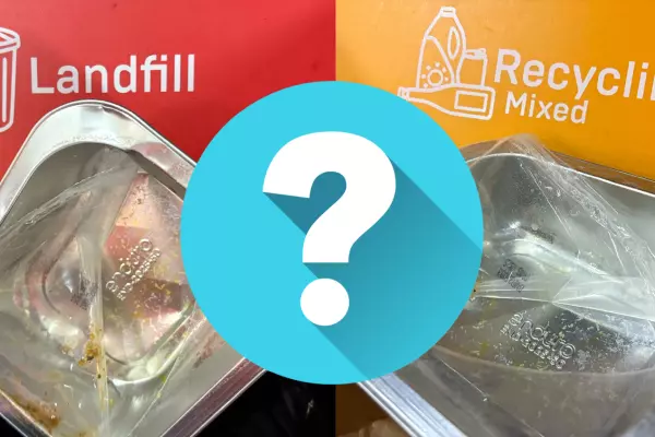 School lunches: Recycling claims rubbished