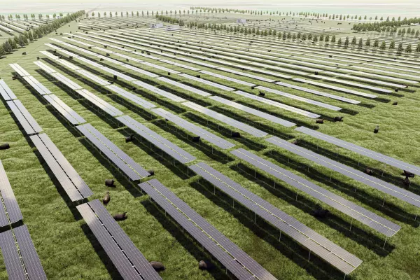 Solar farm project pieces come together