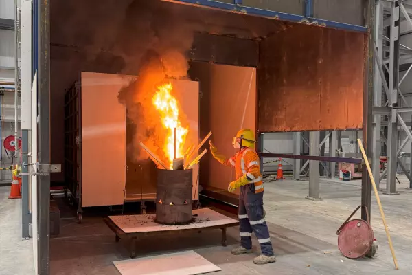 BRANZ new fire lab 'will give building designers options'