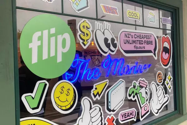Flip relaunches with fibre broadband for $15 pw