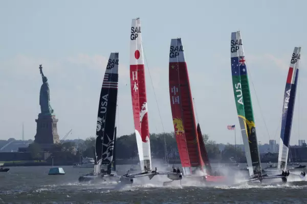 SailGP starts this weekend with sails full of wind