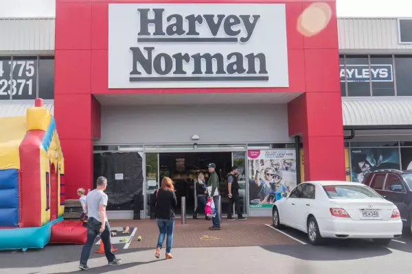 Harvey Norman NZ sales up 10%