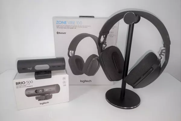 Review: Logitech Zone 100 headset and Brio 500 webcam