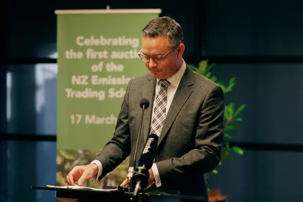 James Shaw heads to COP27 with a $20m promise