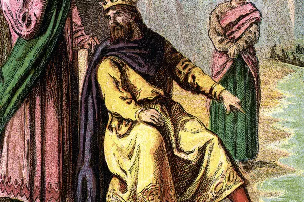 King Canute and the evils of money printing