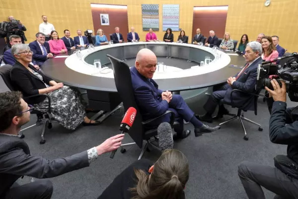 Labour pokes fun ahead of first 2024 cabinet meeting