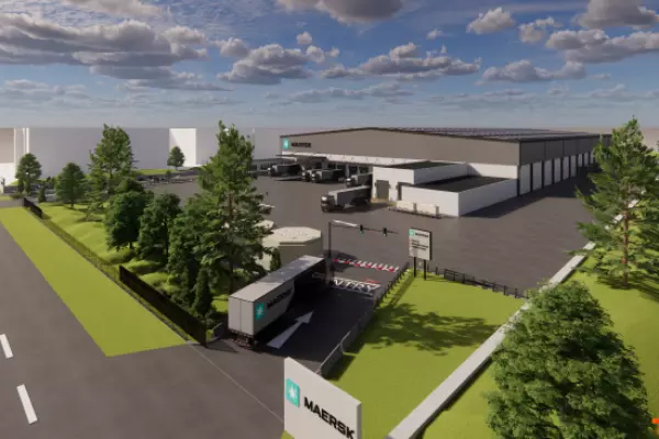 Maersk to build cold store at Hamilton 'superhub'