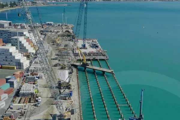 Napier Port buoyant as NZ sharemarket rises