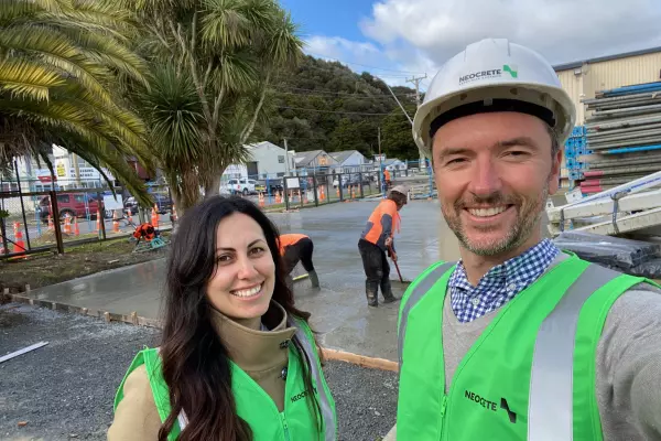 NZ startup aims to slash global emissions from concrete