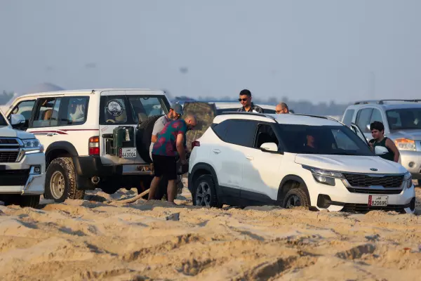 Sea, sand and stranded vehicles: on patrol with desert rescuers