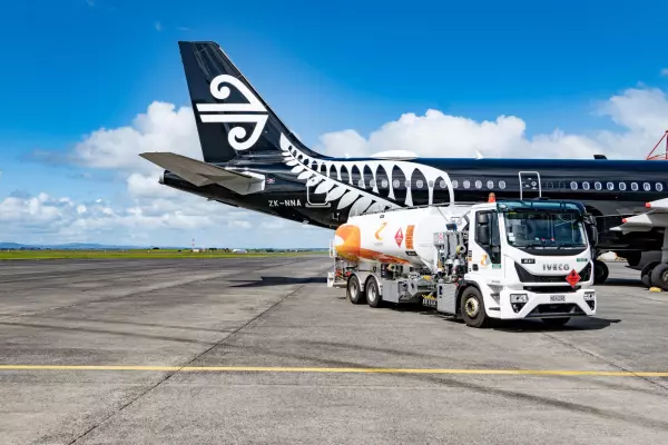 Air NZ flying high on used cooking oil