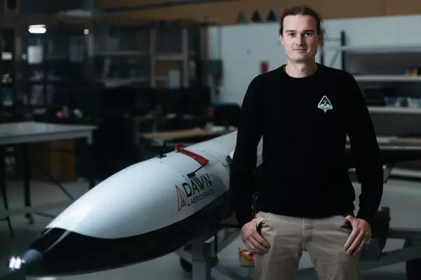 Dawn Aerospace's Stefan Powell wins PM space prize