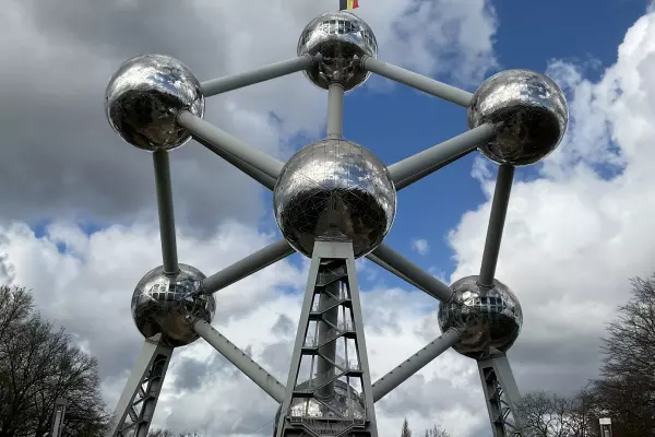 The Atomium: Brussels' retro-futuristic relic of an optimistic age