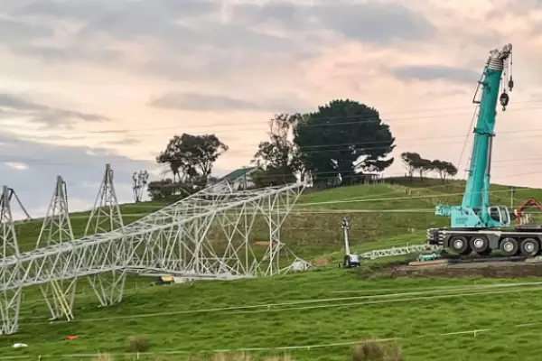 Northland outage: Class action law suit launched against Transpower over felled pylon
