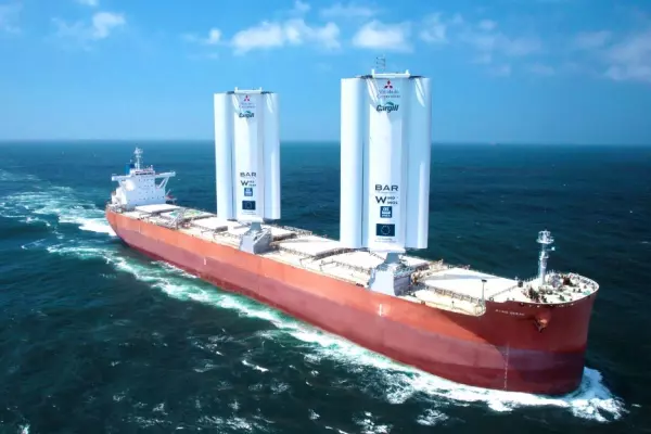 Old-school wind power is back for cargo shipping