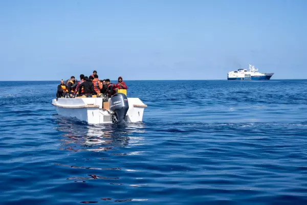 Superyacht season in a migration war zone begins again