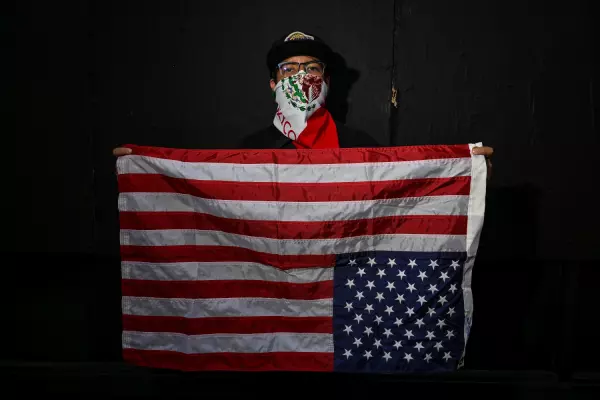 The twin masks of protests and raids, fear and truth