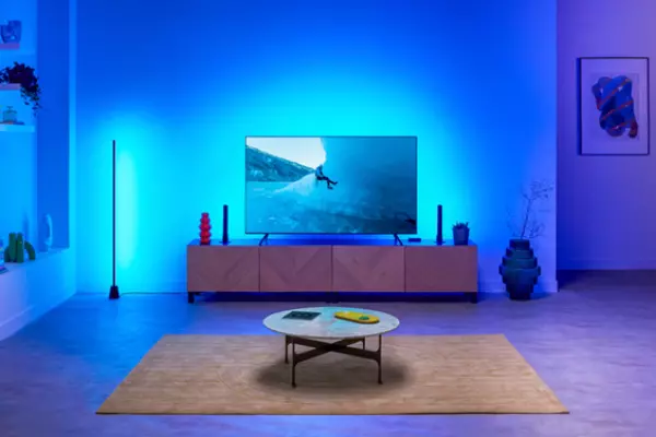 TV glow-up: WiZ lights deliver big ambience on a budget