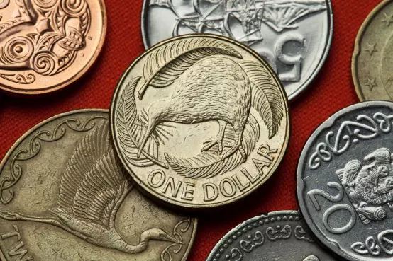 NZ dollar hits two-year low