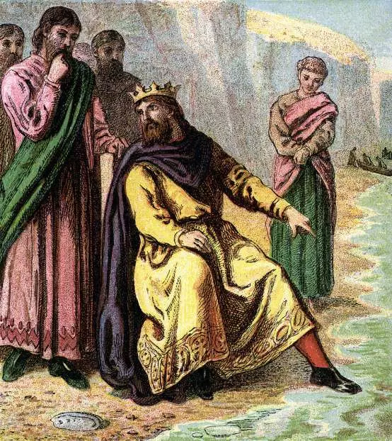 King Canute and the evils of money printing