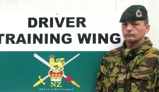 Mark Mortiboy: his work on driver training saved military lives and won him a decoration for distinguished service (Image: NZ Defence Force)