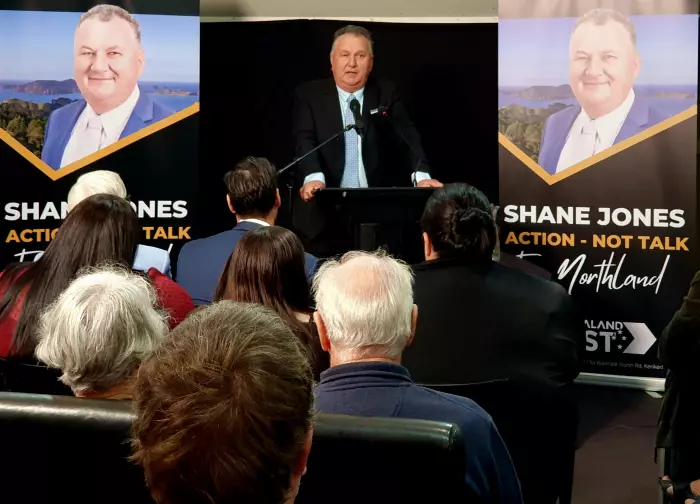 Shane Jones wants to be king of the north