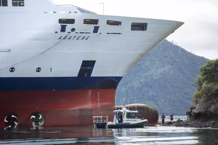 KiwiRail accused Maritime NZ of 'unnecessary delays' after Aratere grounding