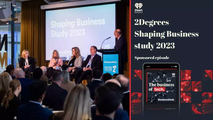 The Business of Tech podcast: digging into 2degrees Shaping Business 2023