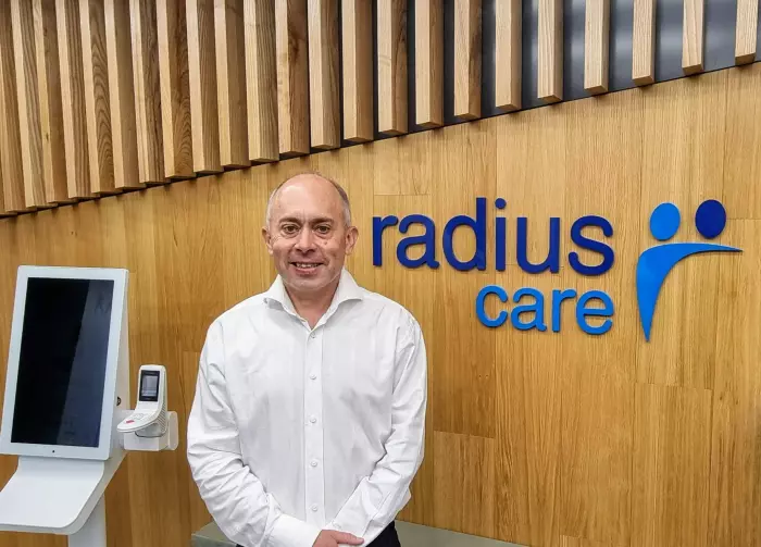 Radius appoints Andrew Peskett as CEO